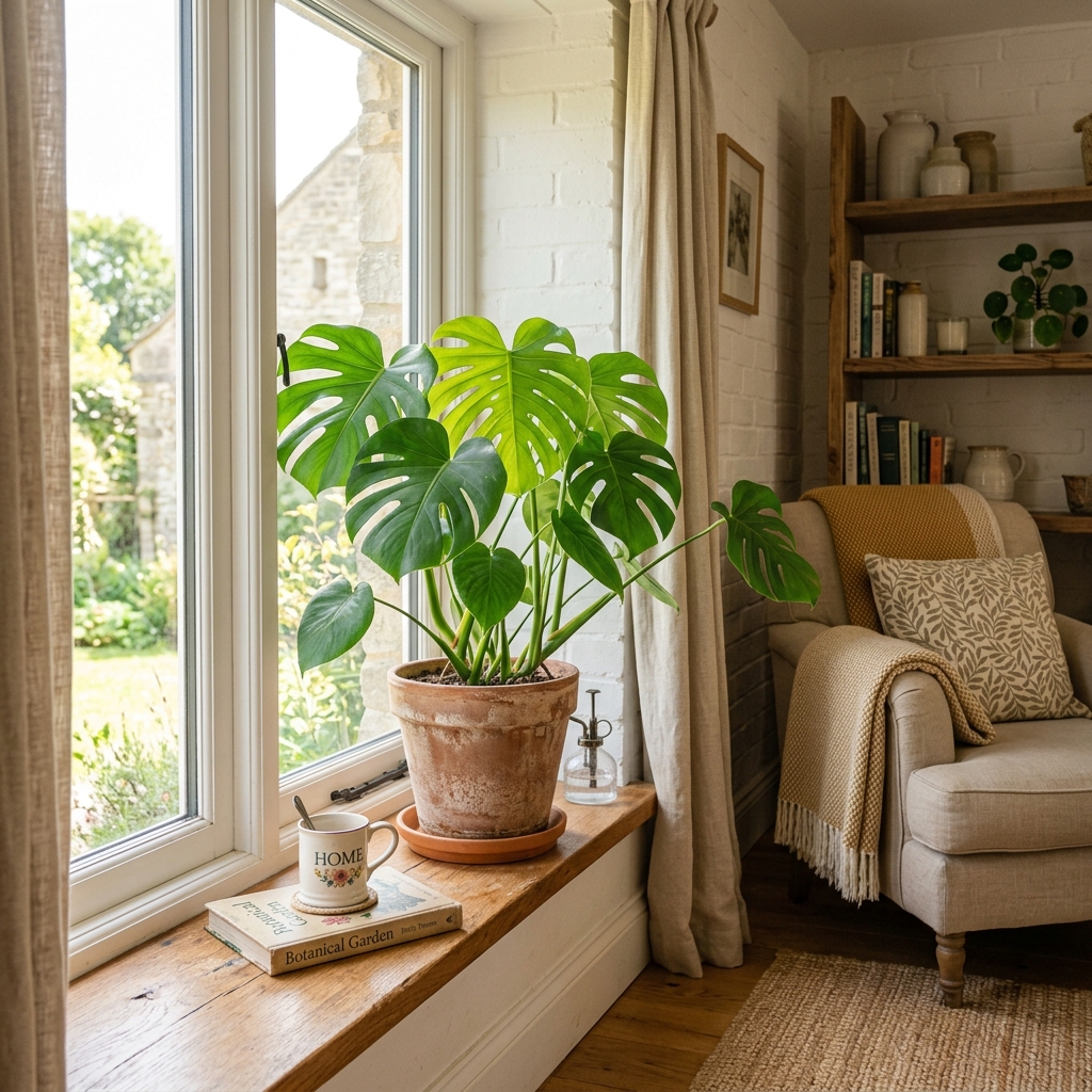 Sunny home plant
